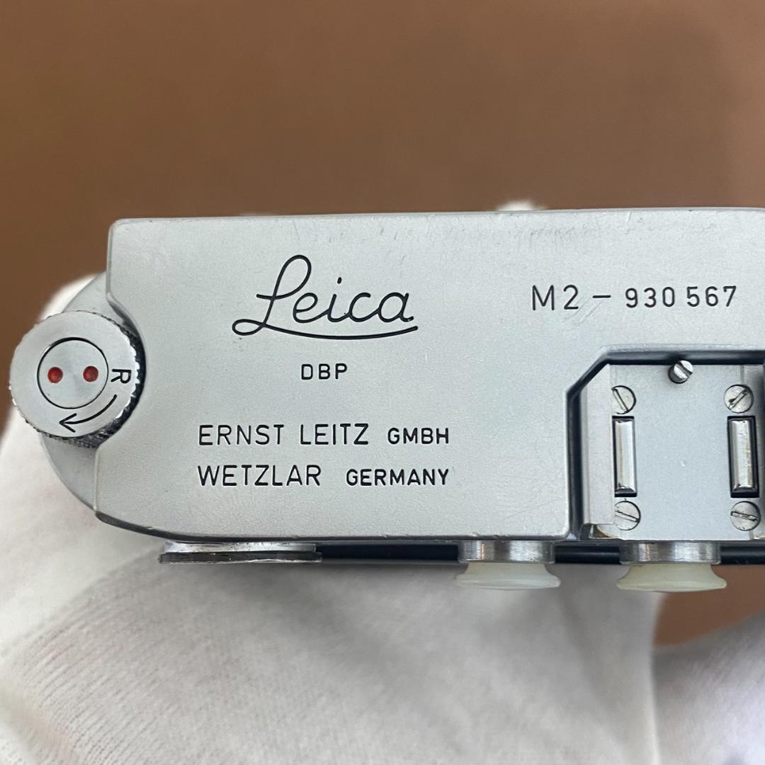 LEICA M2 初期型 内ギザ Rボタン 1958年製 OH済み - メルカリ