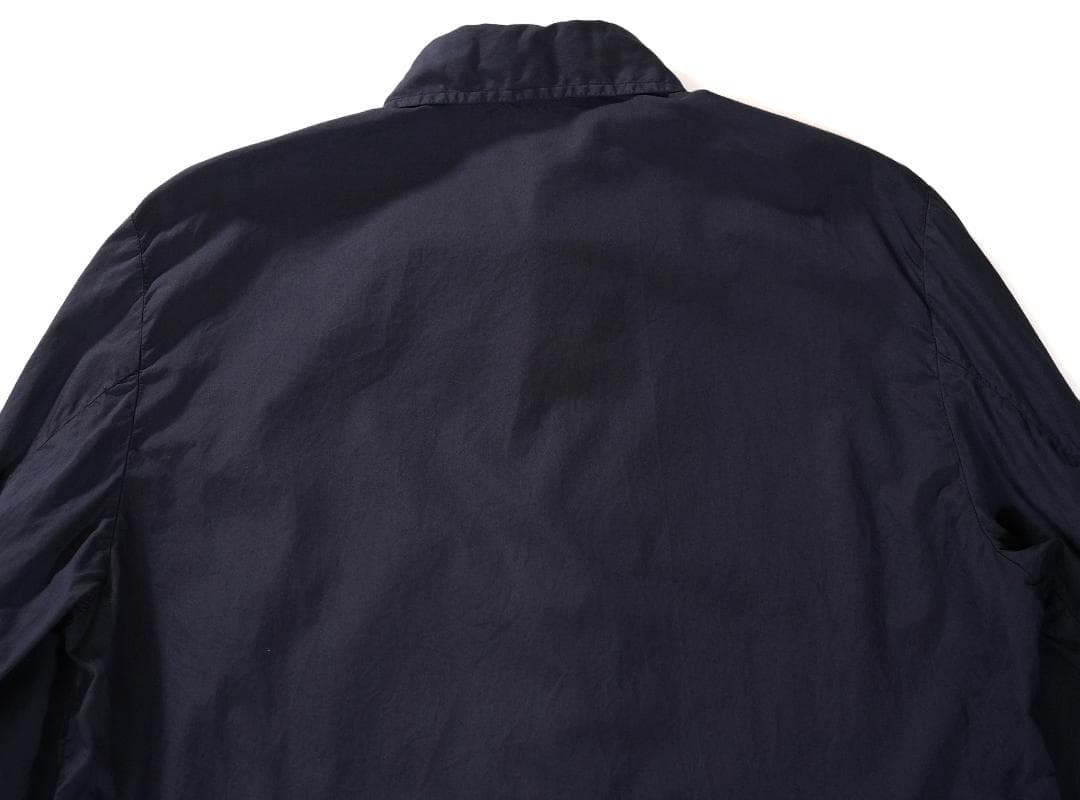 2001SS C.P.COMPANY コットン ジップシャツ ネイビー 4