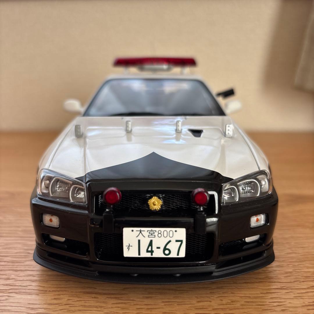 flowers for algernon1/18スカイラインR34パトカー