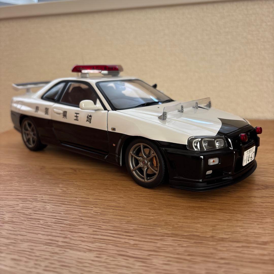 flowers for algernon1/18スカイラインR34パトカー