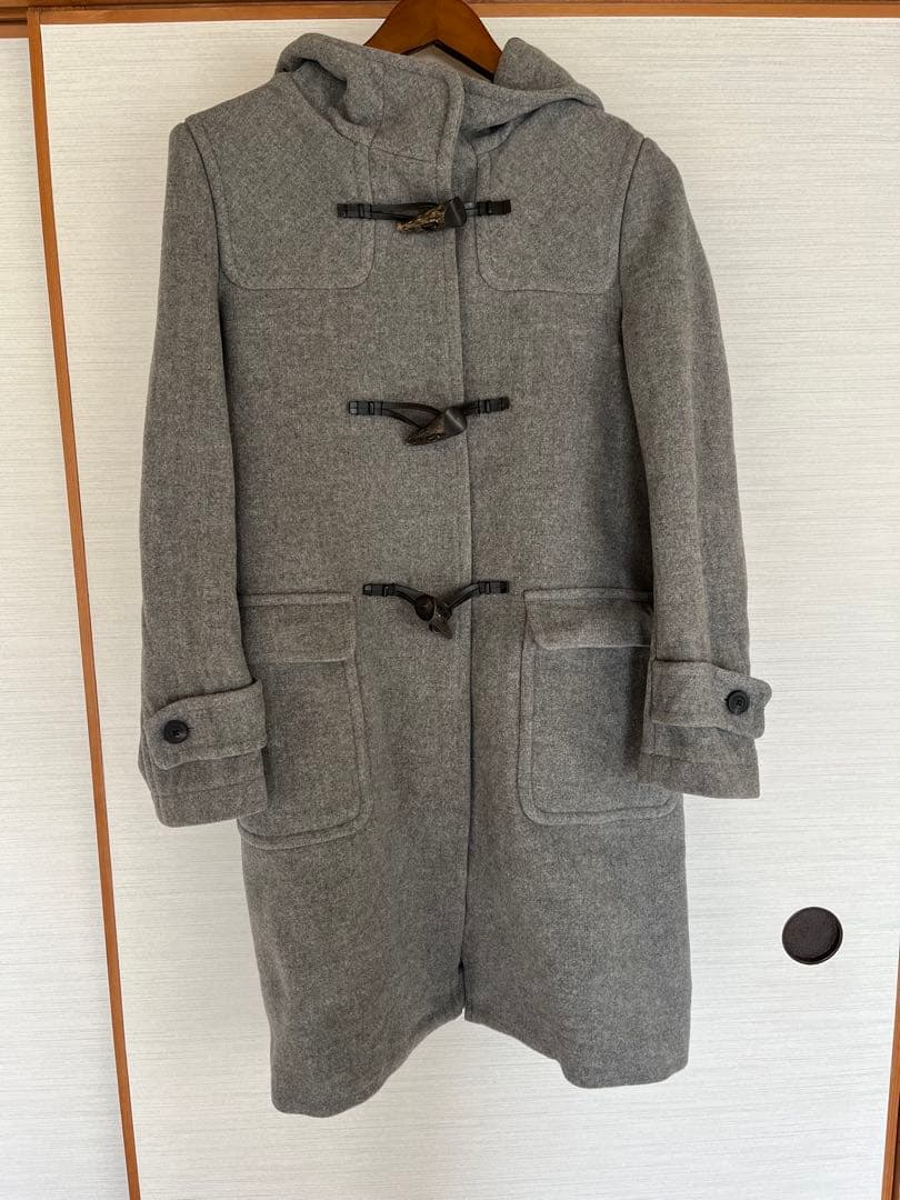 MACPHEE グレー ダッフルコート - メルカリ