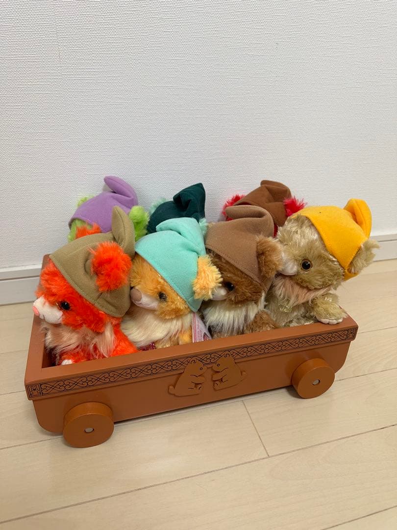 ユニベアシティ　七人のこびと　トロッコ付き ユニベアシティ 7人の小人セット トロッコ付き - メルカリ