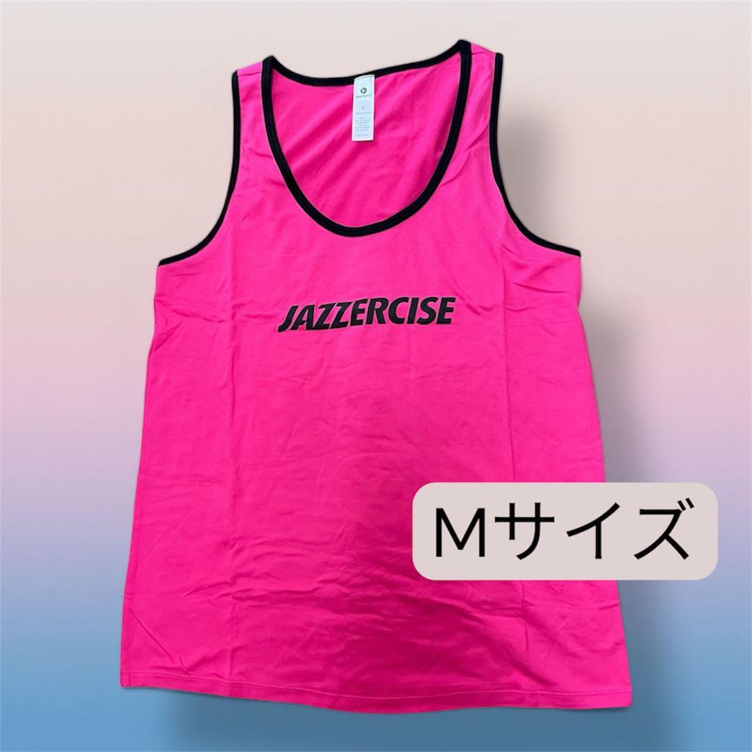 JAZZERCISE ピンク タンクトップ