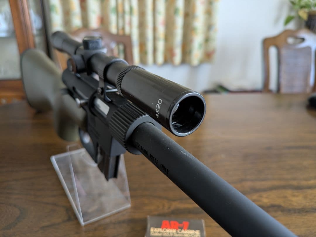 AR−7 ウエスタンアームズモデルガン スコープ付き（未発火） - メルカリ