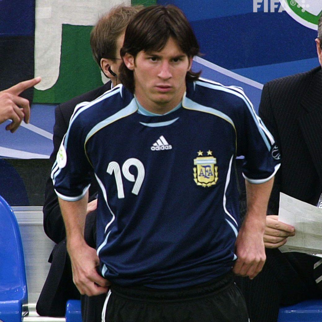 アルゼンチン代表 メッシ ユニフォーム 2006年ドイツW杯 - メルカリ