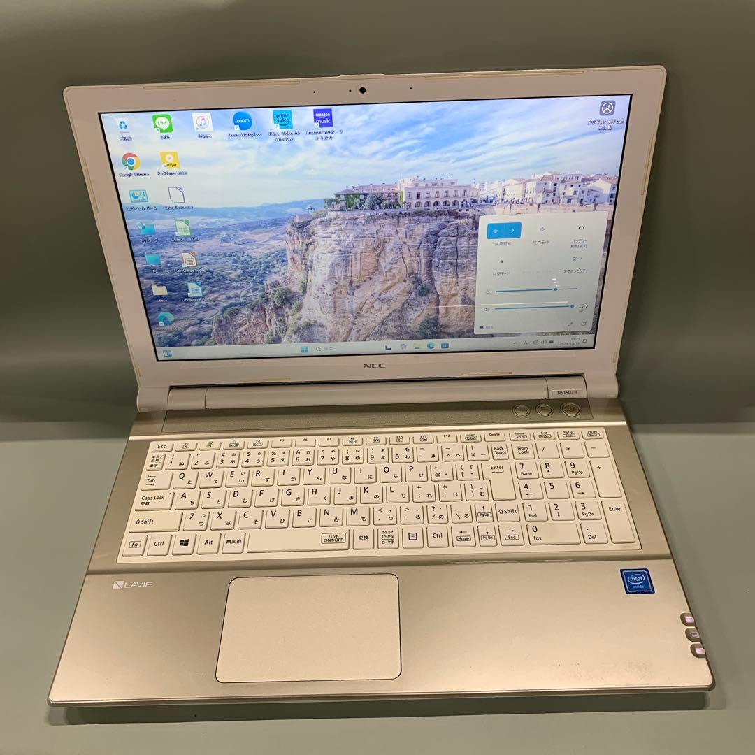 ノートパソコン DVD付き　爆速SSD搭載　 NEC Windows11 NEC ノートパソコン Windows11 オフィス付き 爆速SSD搭載 - メルカリ