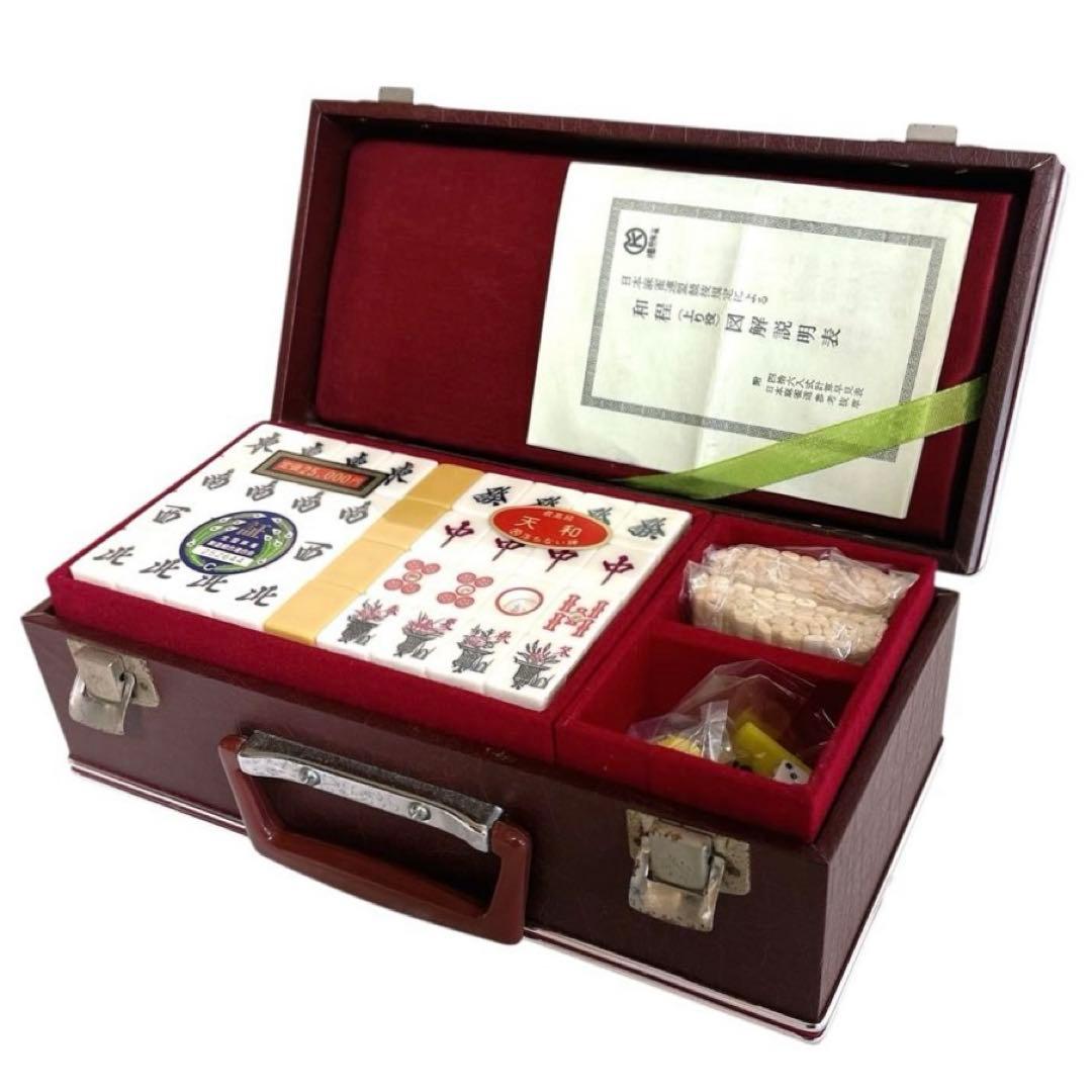 ◆未使用◆天和 テンホウ最高級麻雀蘇州牌 ダイヤ牌