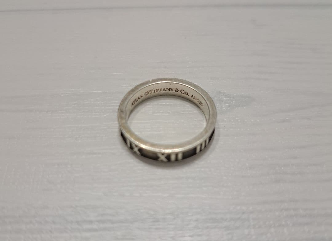 Tiffany & Co. 925 10号☆中古 TIFFANY&Co.（ティファニー） 10号 リング・指輪 ノーツ ナロー