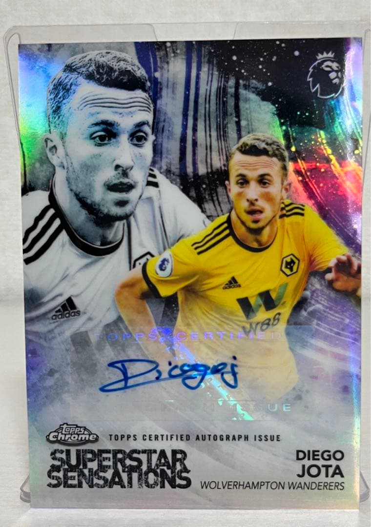 世界99枚限定】topps ディエゴ・ジョタ 直筆サインカード jota - メルカリ