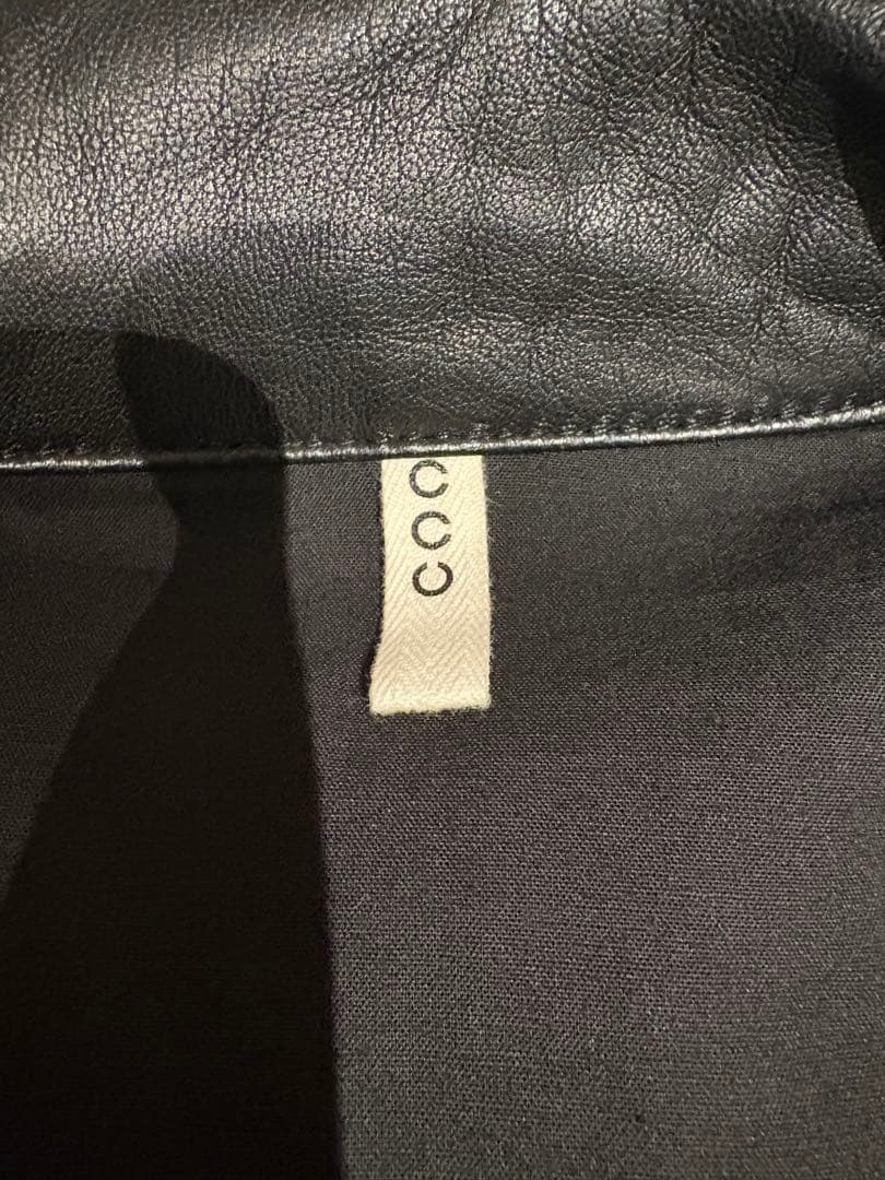 CCU ブラック レザージャケット ライダース 菅田将暉 着用モデル