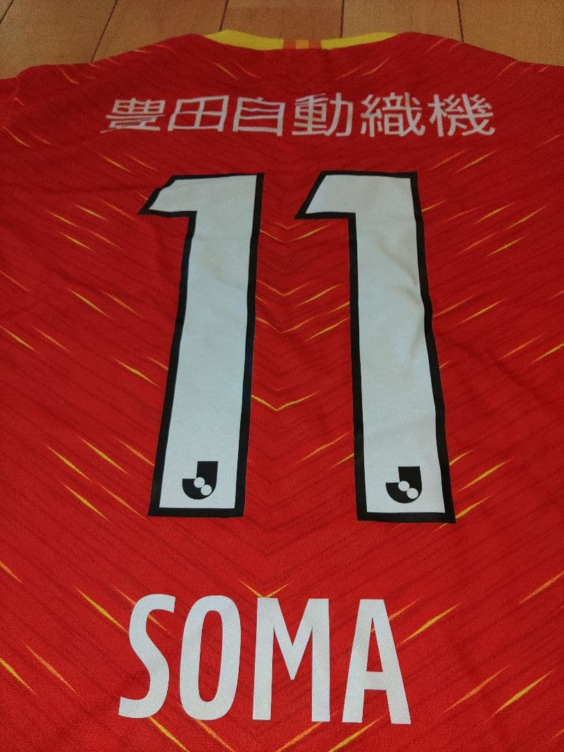 2022グランパスオーセンティックユニフォームNo.11ソウマ - メルカリ