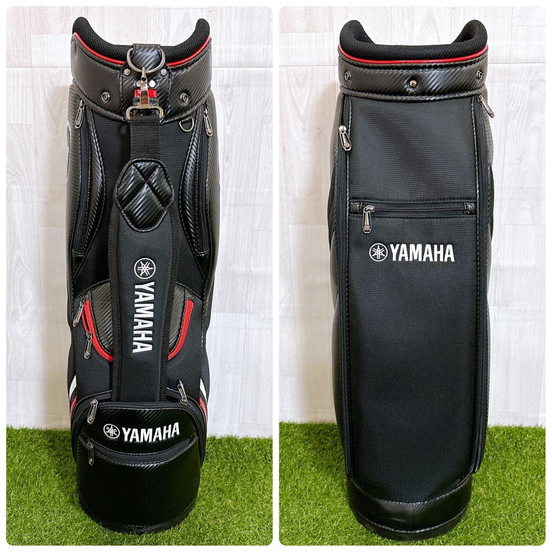 YAMAHA ヤマハ キャディバッグ ゴルフバック 合成皮革 PUレザー 9型