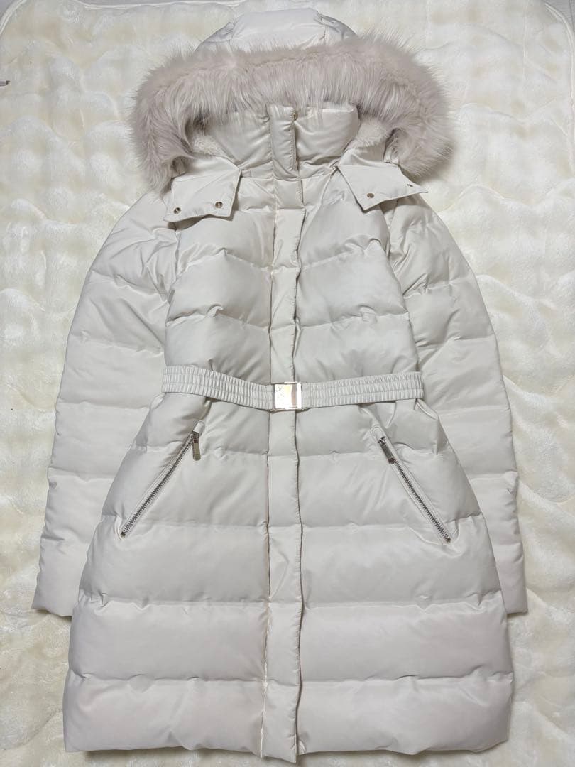 ZARA WIND PROTECTION セミロング丈フード付きダウンジャケット - メルカリ