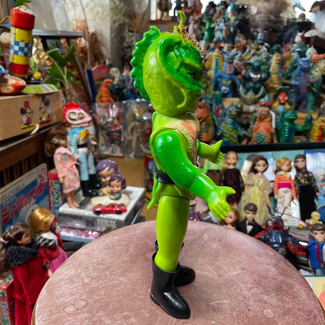 美品　当時物　サラセニアン怪人　旧バンダイ　スタンダードサイズ