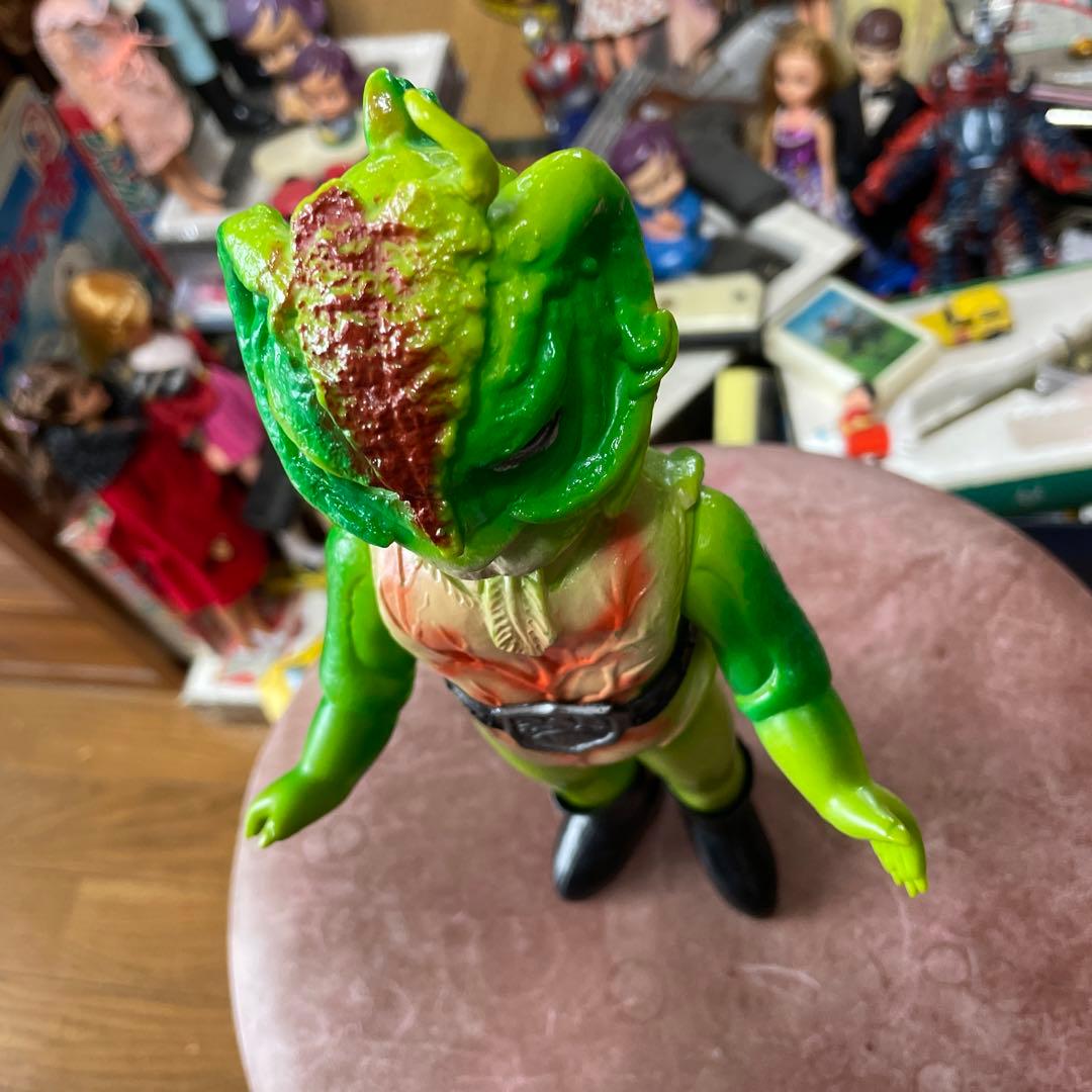 美品　当時物　サラセニアン怪人　旧バンダイ　スタンダードサイズ