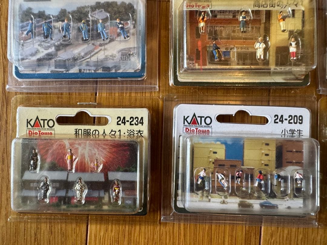 ク*ド様 KATO Nゲージ人形　まとめて　鉄道模型　ジオラマ　ジオコレ　フィギ