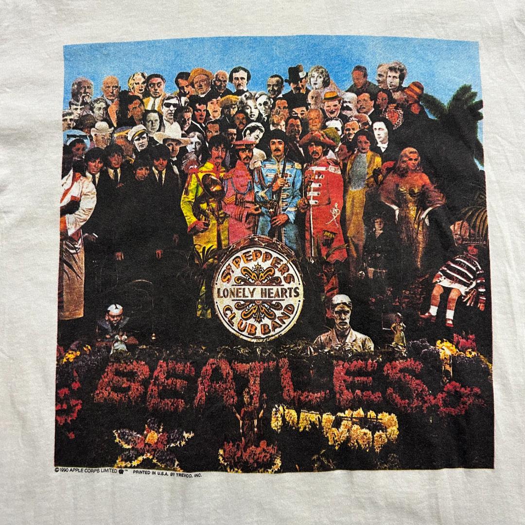 90sヴィンテージ BEATLES Sgt Peppers バンドTシャツ L