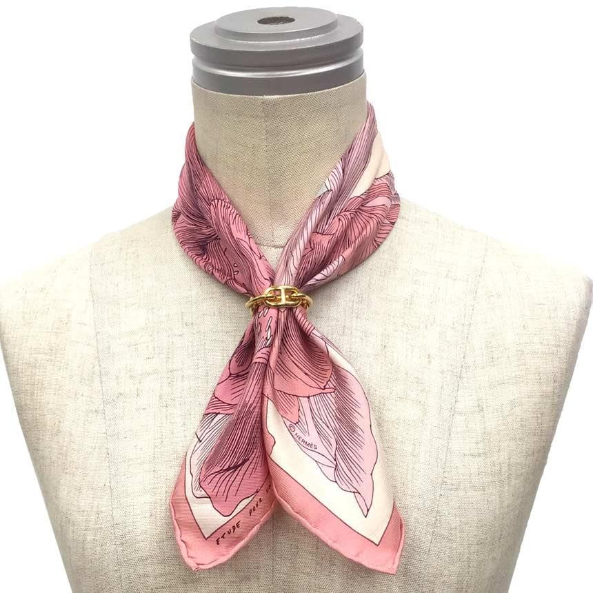 エルメス 花柄 シルクスカーフ イリスのエチュード aq11403 - メルカリ