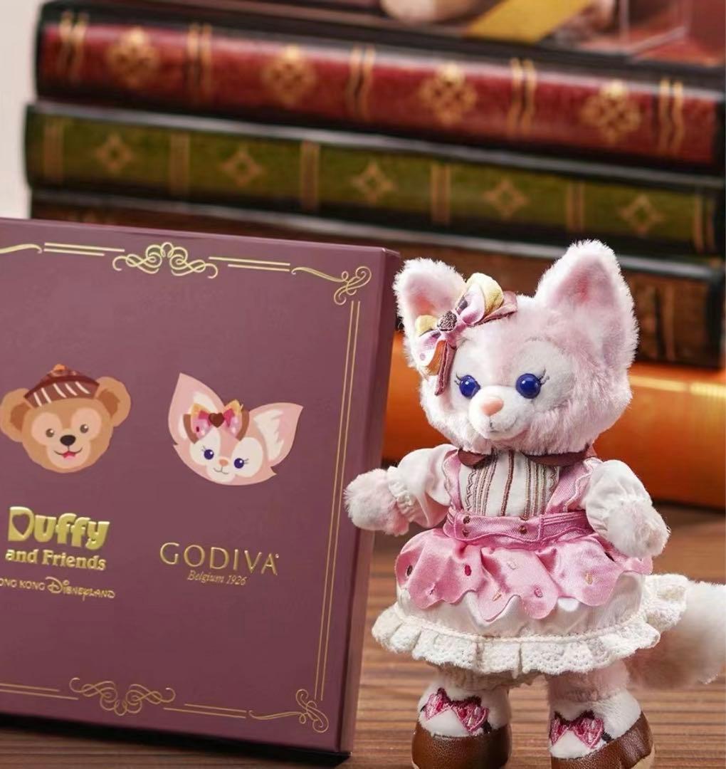 希少】香港ディズニー数量限定品☆ リーナベルぬいば×GODIVAチョコ