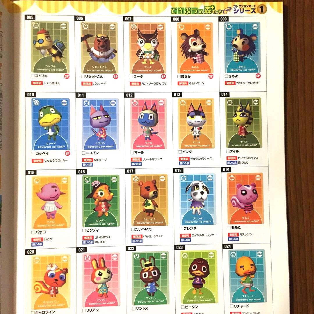 ドウブツドリーム どうぶつの森 カードe+ 2003 ニンテンドードリーム