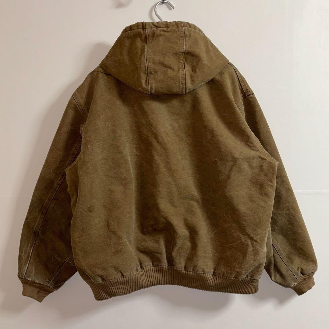 5*2様 《レザーパッチ》Carharttカーハートアクティブジャケットダックジ