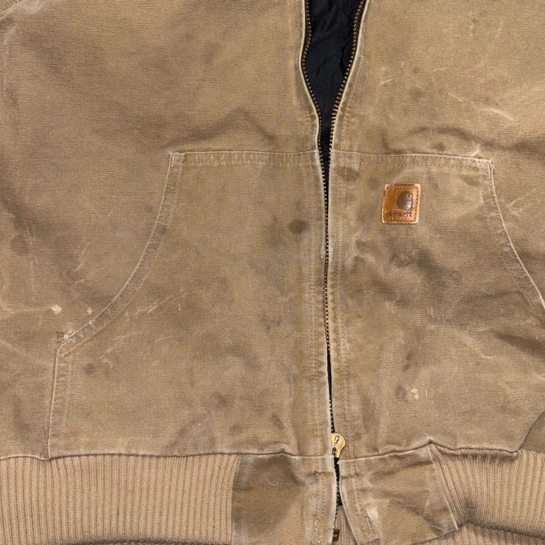 5*2様 《レザーパッチ》Carharttカーハートアクティブジャケットダックジ