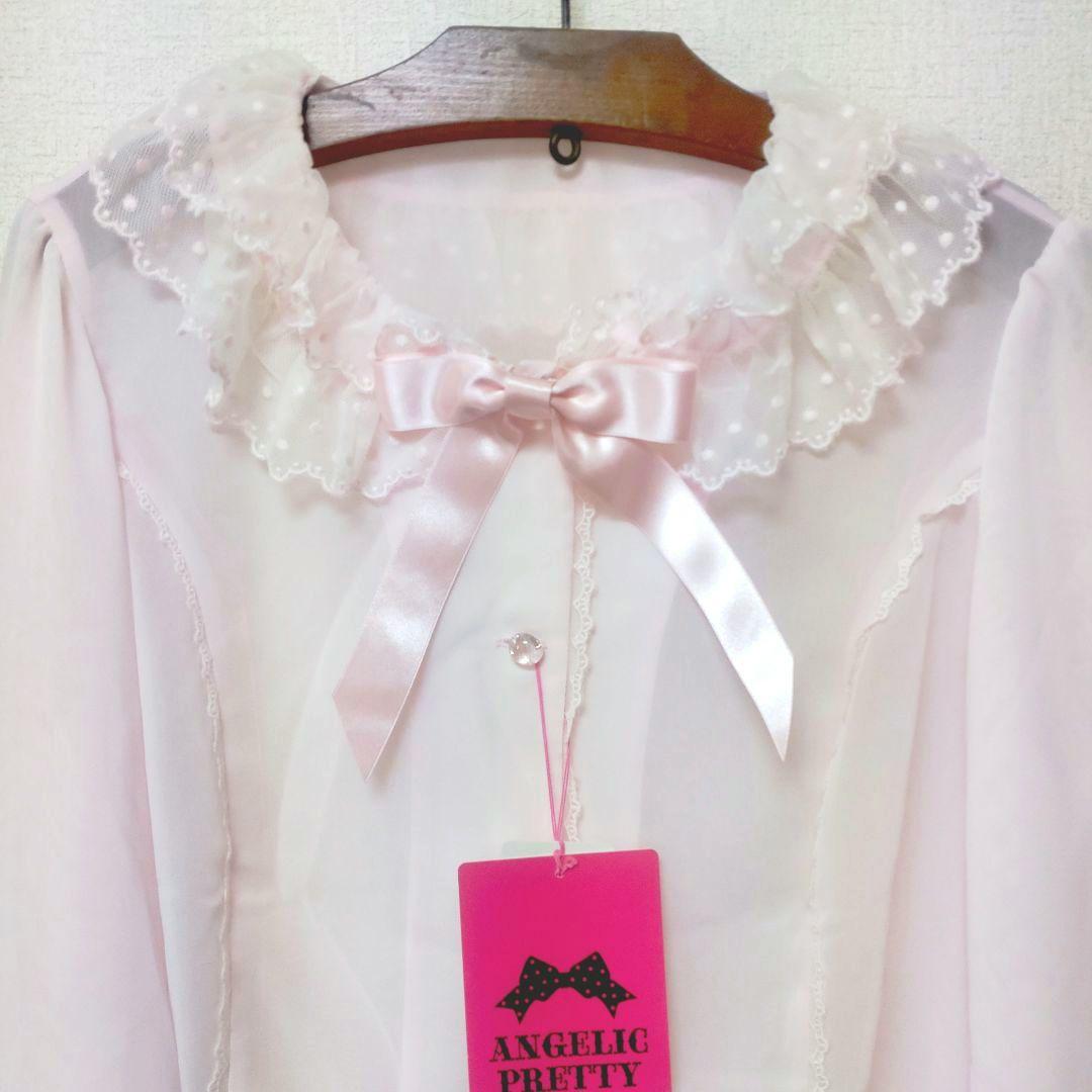 即購入可】Angelic Pretty ホイップ Doll ブラウス ピンク - メルカリ