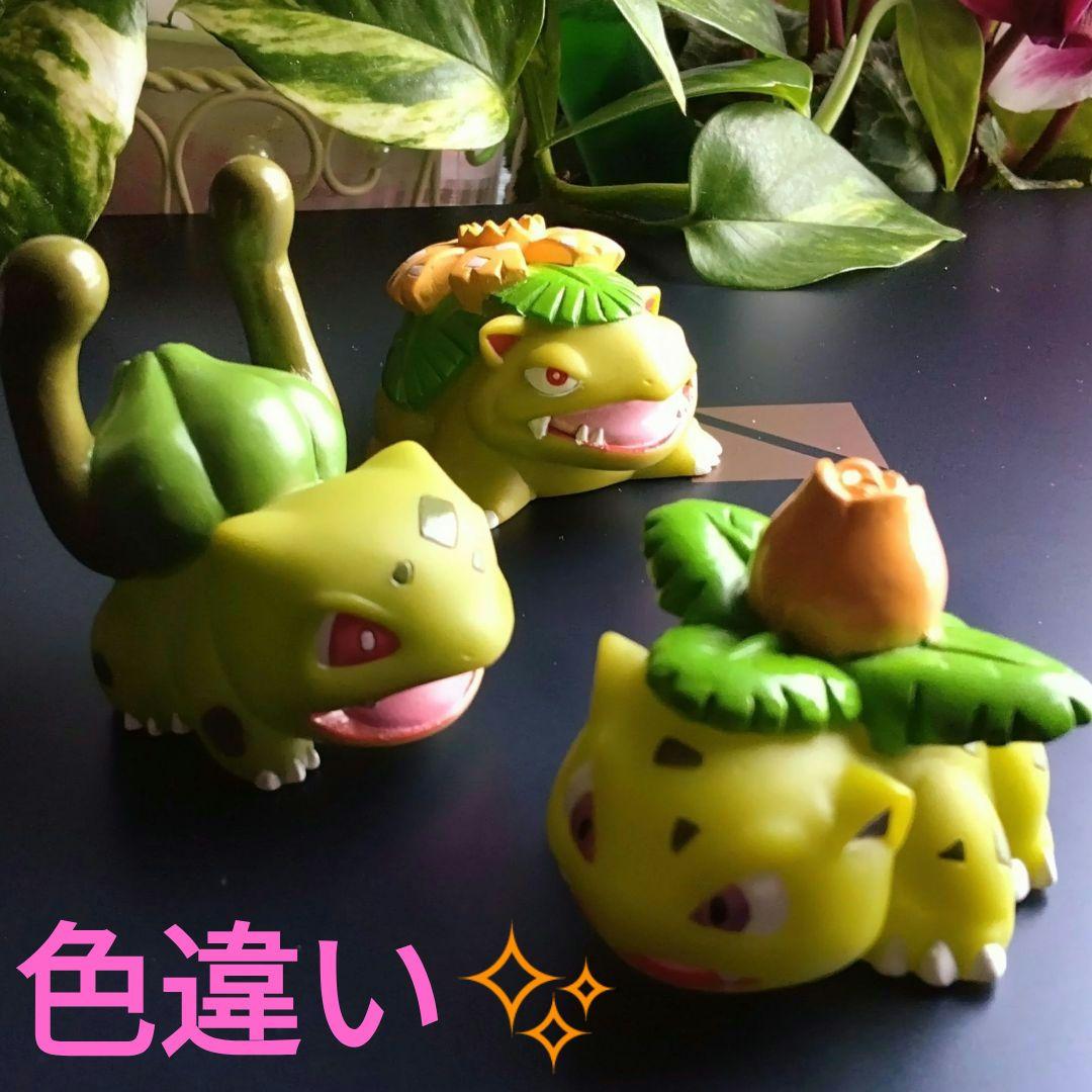 色違い！ フシギダネ フシギソウ フシギバナ 指人形 ポケモンキッズ