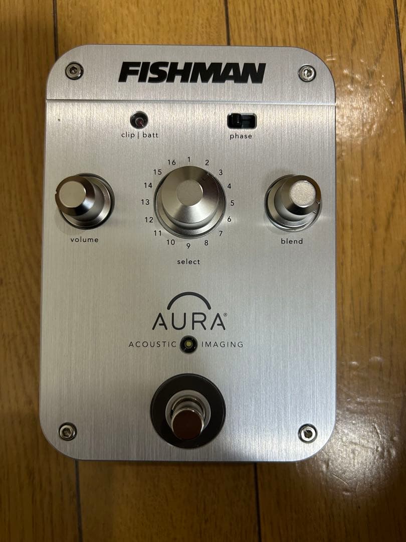 FISHMAN AURA アコースティックエフェクター FISHMAN Aura Spectrum DI Preamp - アコースティックギター（エレアコ