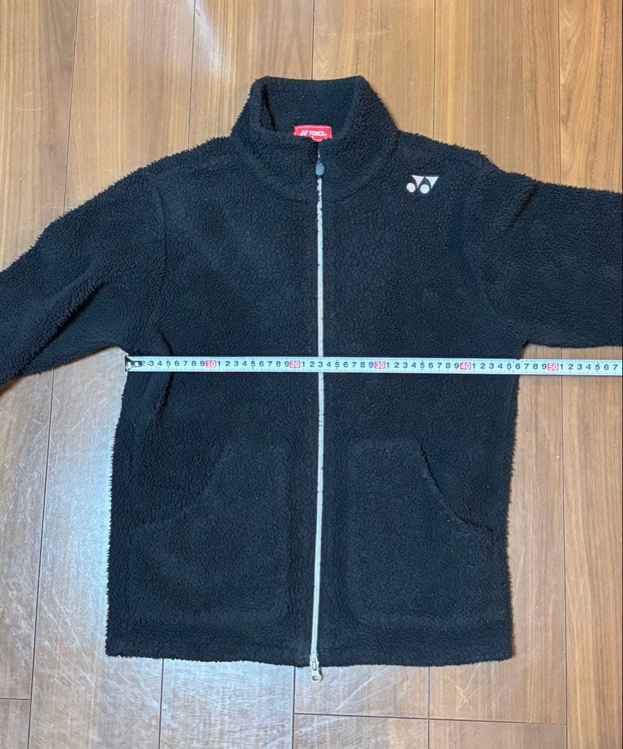 ヨネックスゴルフウェア 石川遼モデル 2012年ボアフリースブルゾン 黒