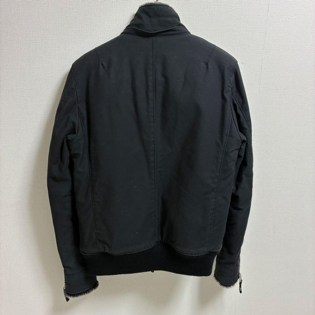 美品✨️】ブラックファージャケット Y2K archiveグランジ系opium系