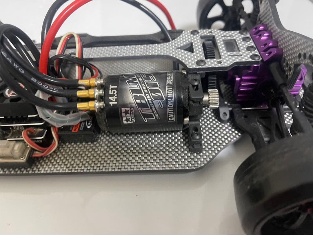 GRK GS2 EVO シルバーカーボンコンバ プロポ、メカ付き