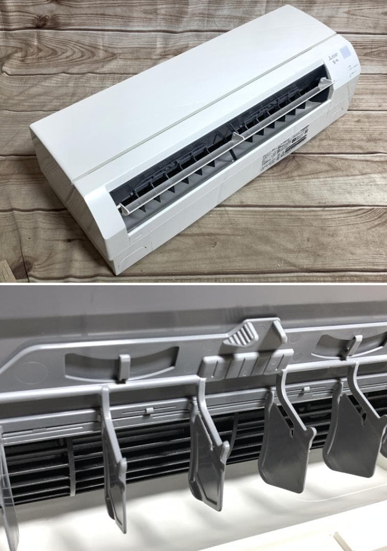 三菱 6-9畳 2.2kW 100V 霧ヶ峰 エアコン 2023年製 全清掃済♪