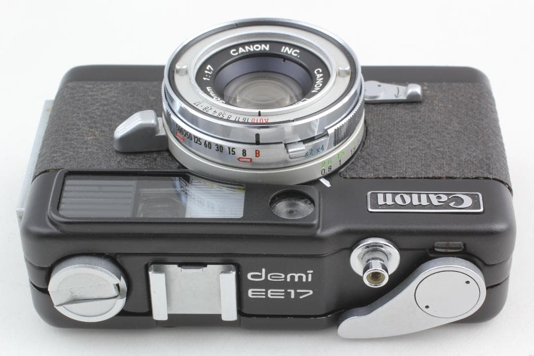 整備済 極美品】ブラック Canon Demi EE17 露出計OK 1407 - メルカリ