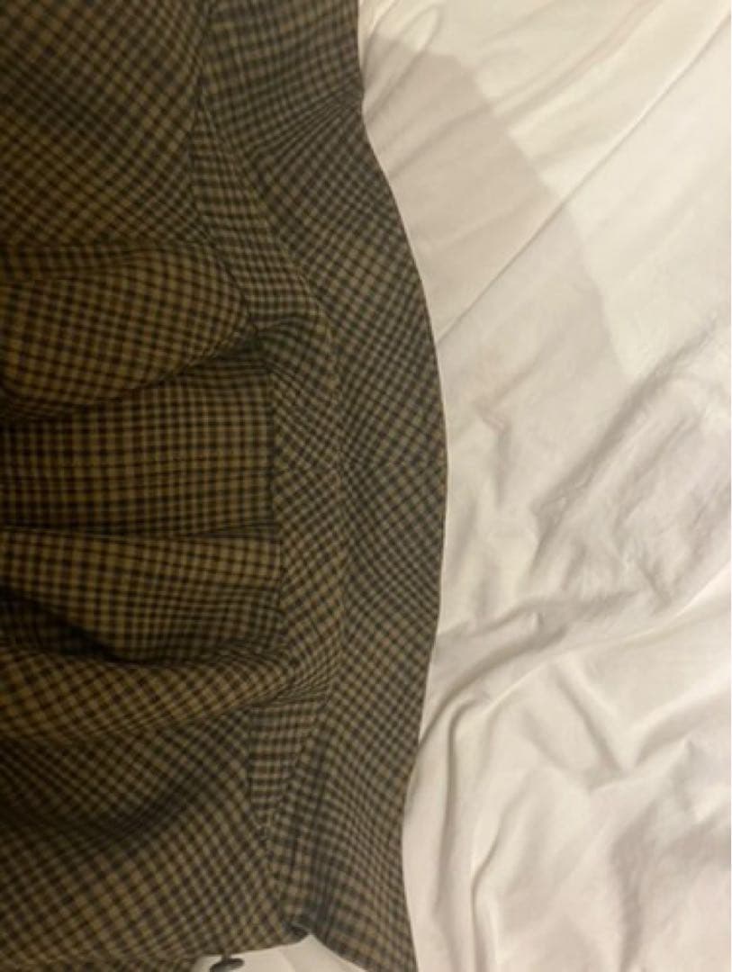 ヴィンテージ バーバリー 一枚袖 ウール ブラウンチェック ツィード