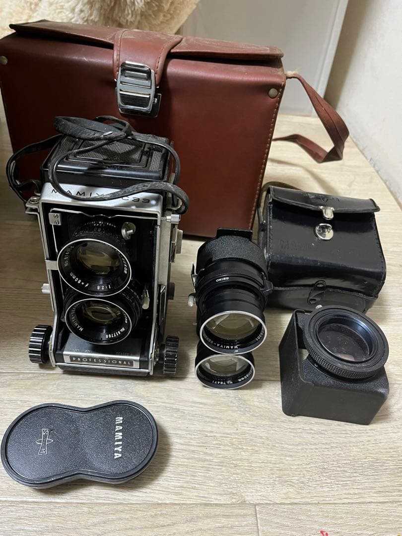 tsad3333MAMIYA C33 プロフェッショナル　レンズ　セット Yahoo!オークション -「mamiya c33」の落札相場・落札価格