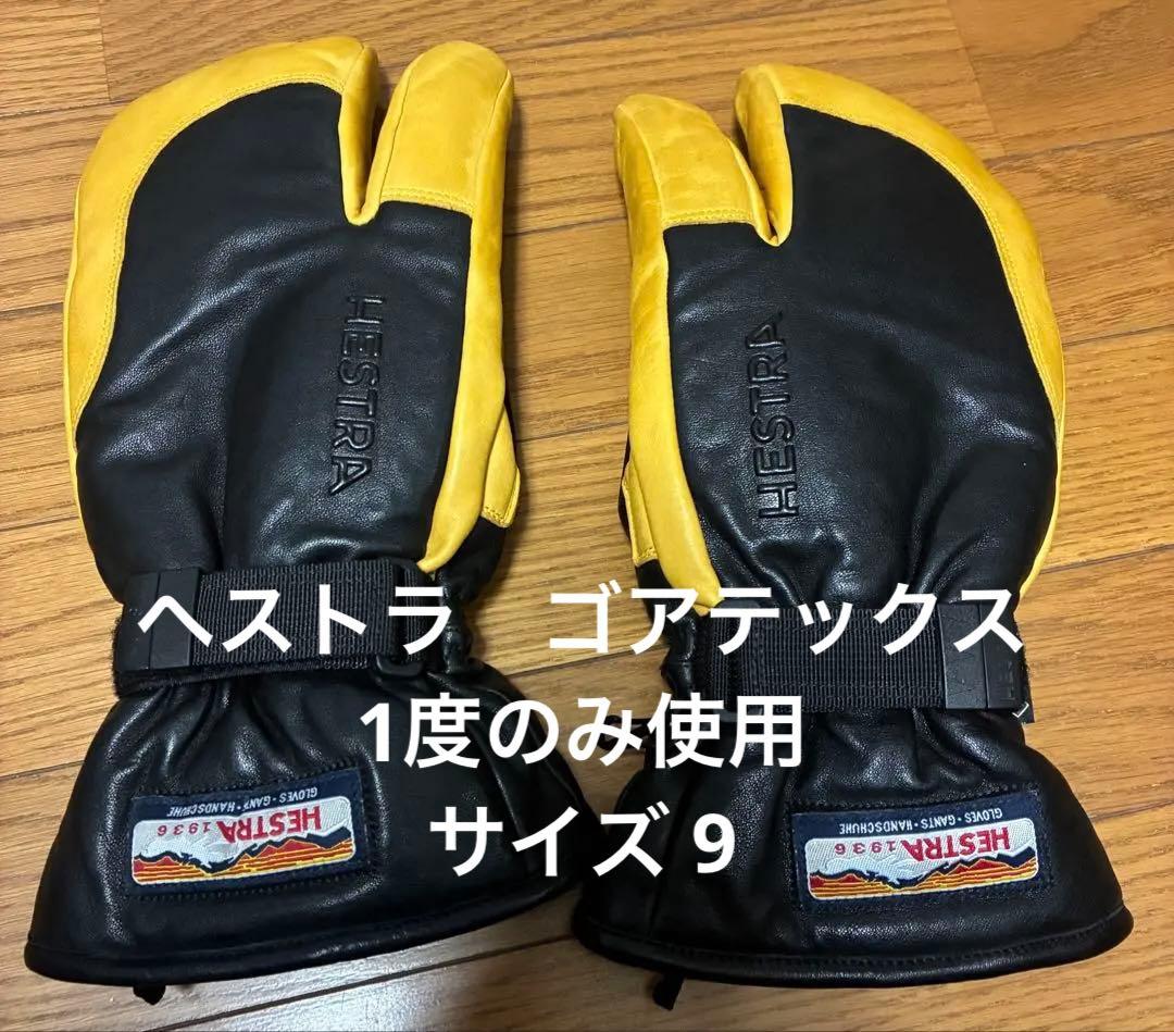 ヘストラ　3フィンガー　ゴアテックス スキー スノーボード HESTRA ヘストラ スノーグローブ 3-FINGER GTX FULL LEATHER 3