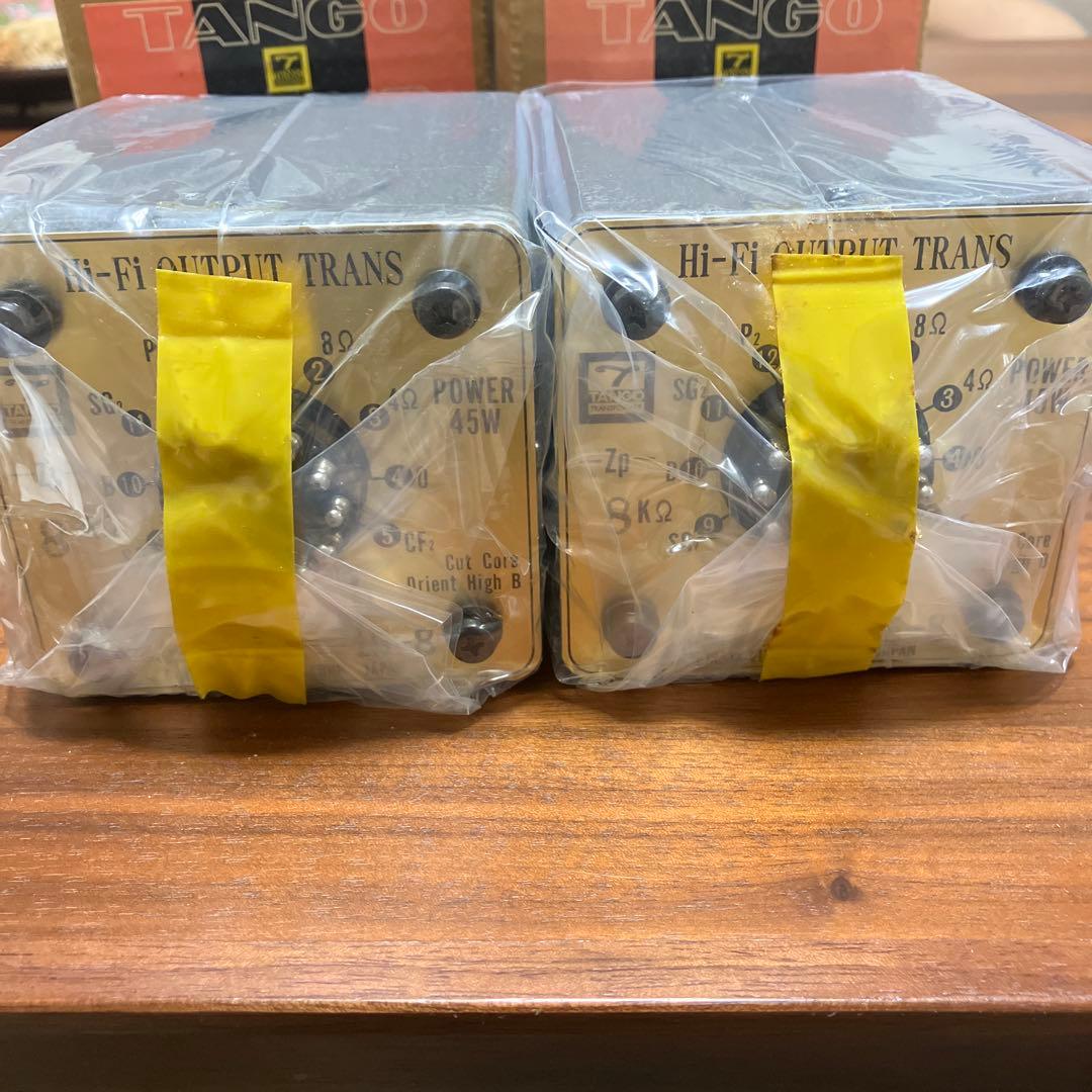 TANGO XE‑45‑8 金色ペア 出力トランス 説明書・グラフ付 - メルカリ