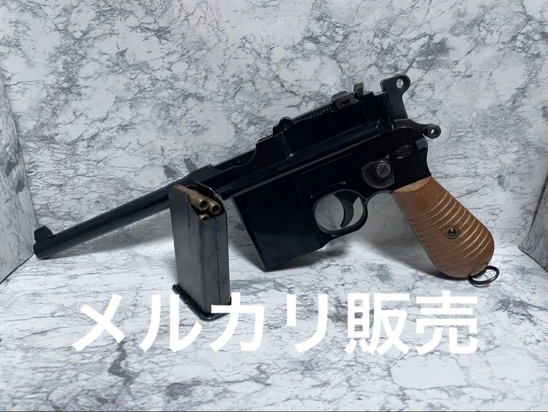 マルシン製モーゼルM712(モデルガン/ミリタリー/コスプレ) Amazon | マルシン モーゼル M712 徳國製刻印 木製グリップ付 PFブロー