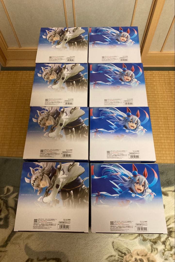 【8個セット】BANPRESTO EVOLVE オグリキャップ タマモクロス