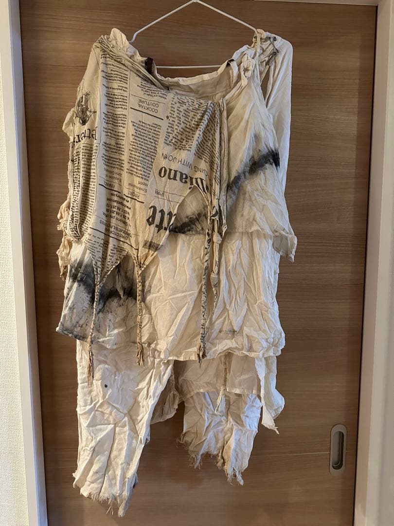 ハンドメイド衣装!舞台!ハロウィンに！素材/軍服シャツ/ジョン