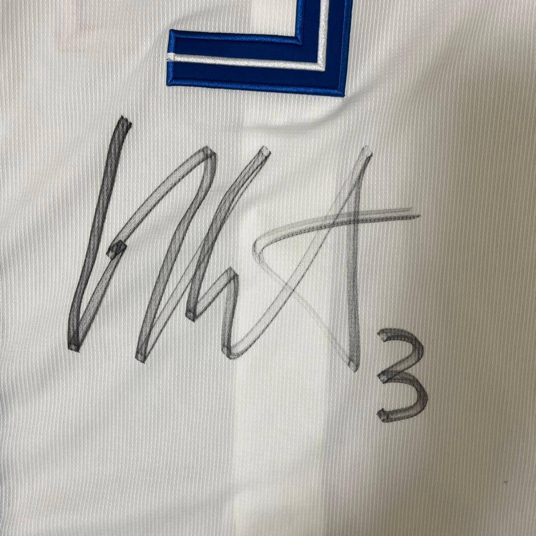 北海道日本ハムファイターズ 加藤豪将 実使用ホームユニフォーム NPB