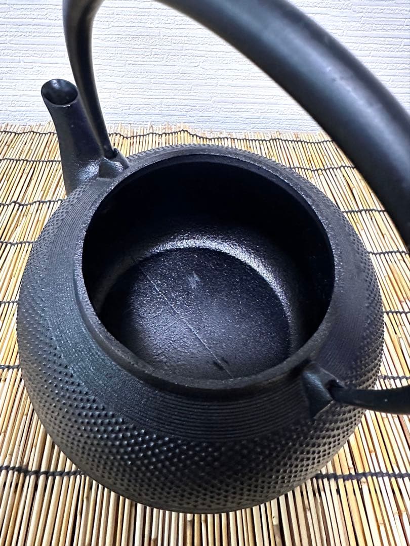 未使用品、供箱等付属品付 南部霞銘 南部池永造 20型筋目アラレ 南部