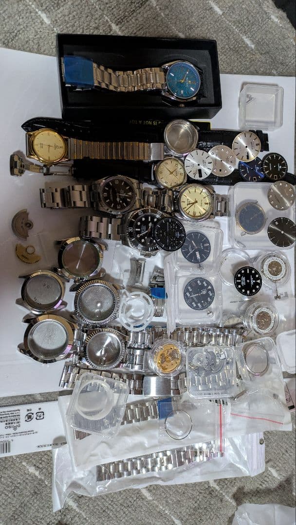 ジャンク時計と部品のセット ジャンク時計まとめての買取実績 | 買取専門店さすがや