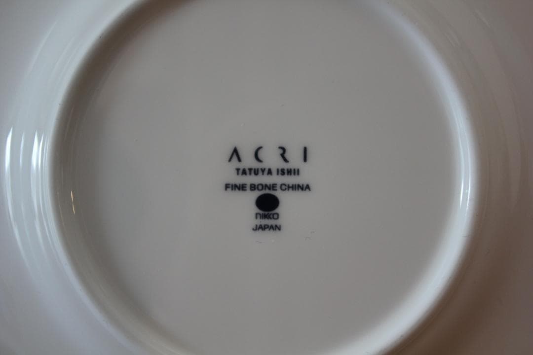 石井竜也　ACRI　マグ　カップ&ソーサー　クリーマー　プレート 　5点セット