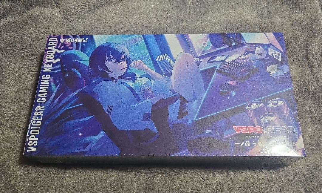 VSPO!GEAR 一ノ瀬うるは ゲーミングキーボード　新品未開封 Best One(ベストワン) / VSPO! GEAR ゲーミングキーボード 一ノ瀬うる