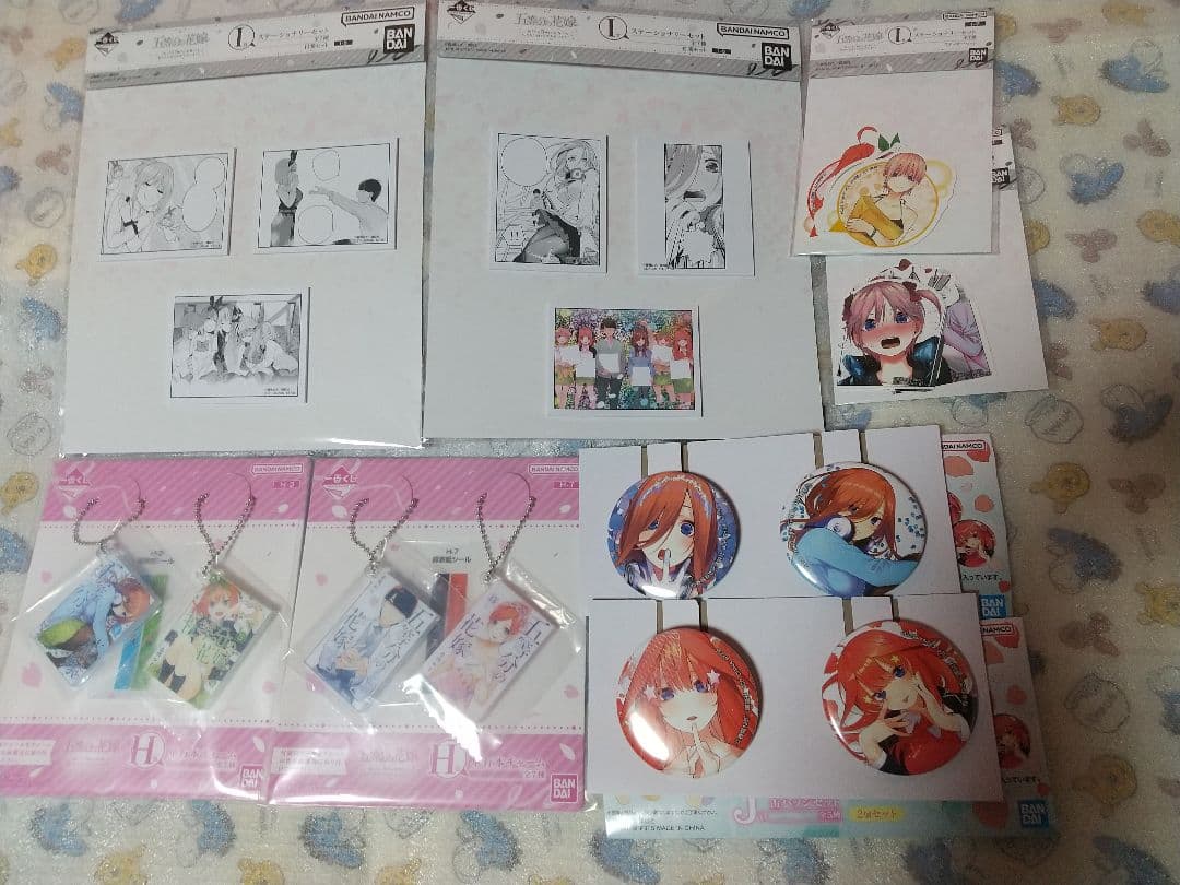 五等分の花嫁 一番くじ アクリルボードセット