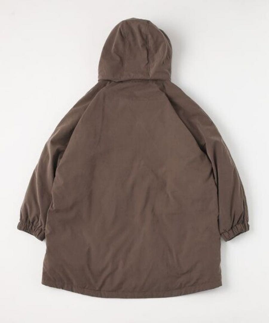 ニコアンド 【撥水加工】アライドふんわりモンスターパーカー ブラウン