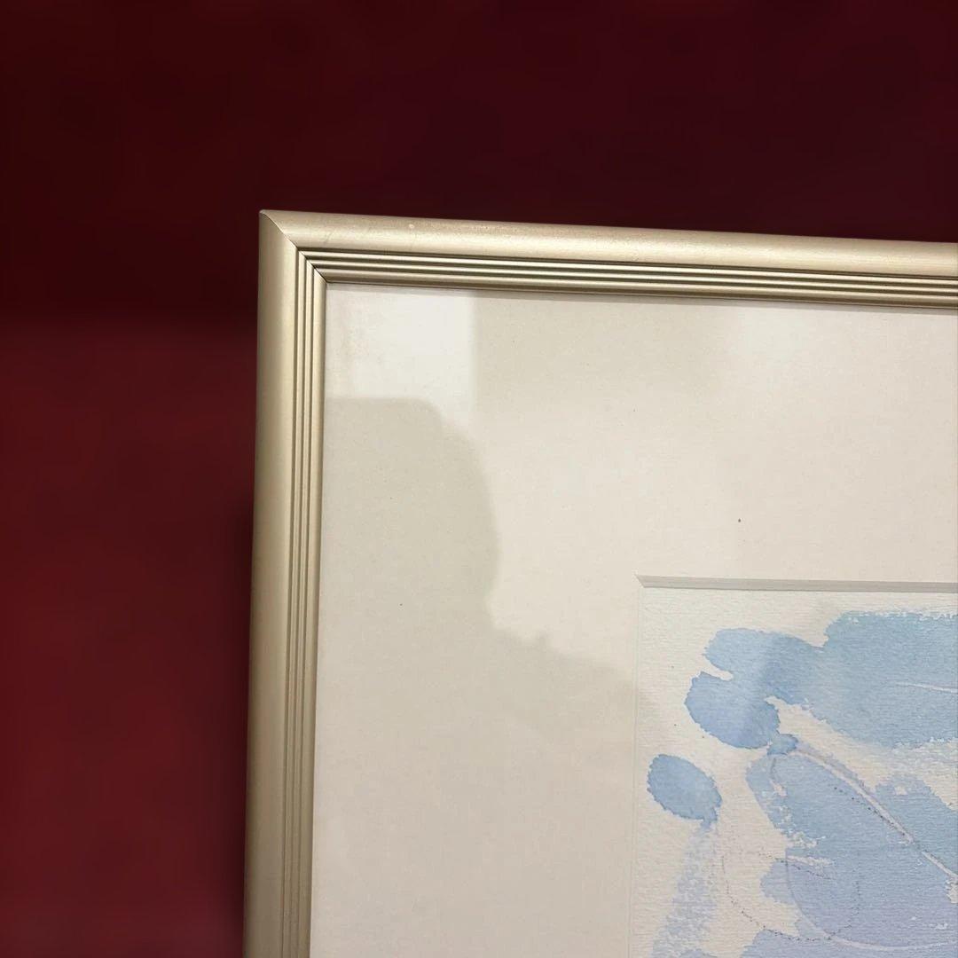 水彩画 風景画 額装済み　ベネチア