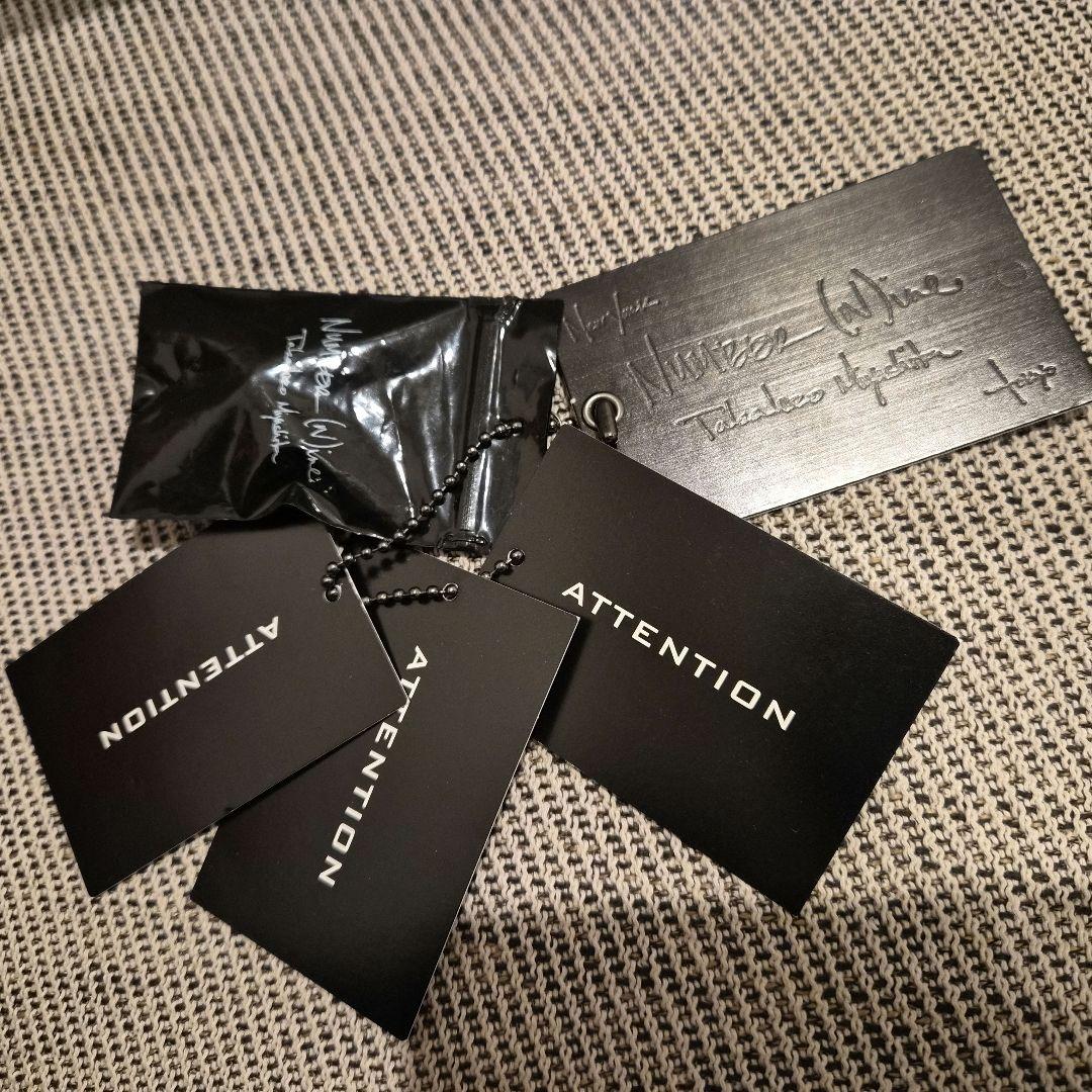 ナンバーナイン カシミヤ100%カーディガン/宮下貴裕デザイン期/2007AW